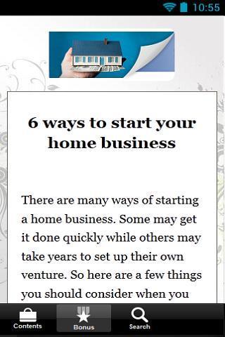 Home Based Business Guide截图4