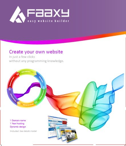 FAAXY Easy Website Builder截图1