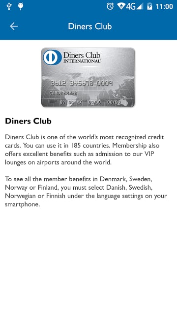 Diners Club Nordic截图3