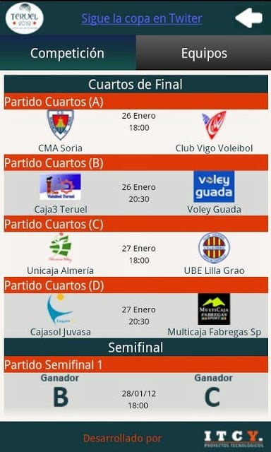 Copa del Rey de Voleibol 2012截图3