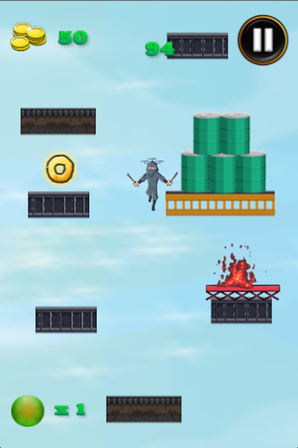 Ninja jump flying head F...截图4