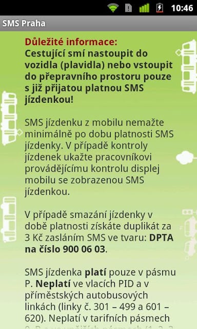 SMS Praha截图2