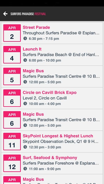 Surfers Paradise Festival 2014截图1