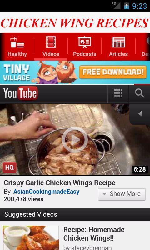 Chicken Wing Recipes截图3