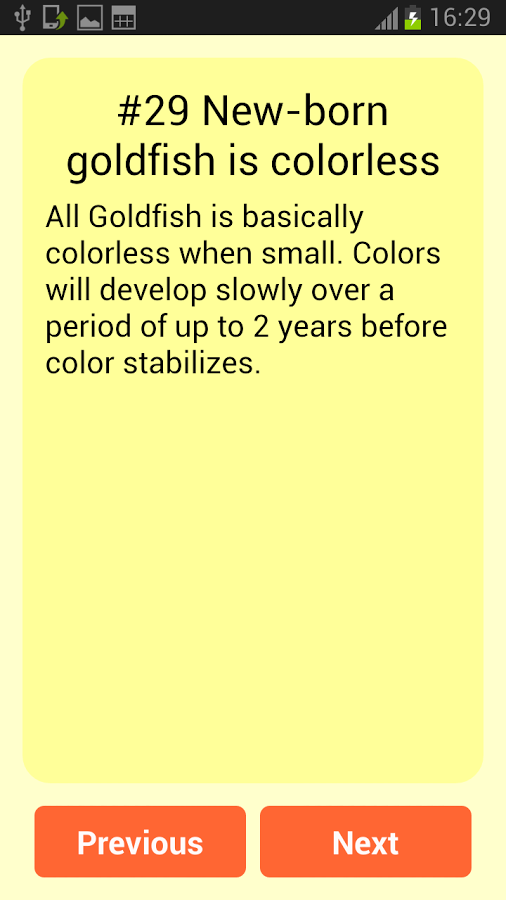 Amazing Goldfish Facts截图4