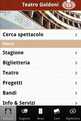 Teatro Goldoni Livorno截图2