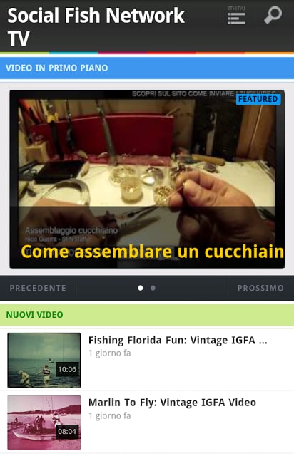 SFN Fishing Video截图1