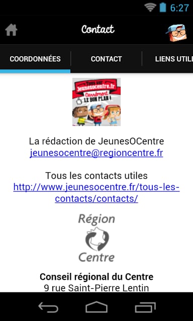 JeunesOCentre - R&eacute;gion Centre截图10