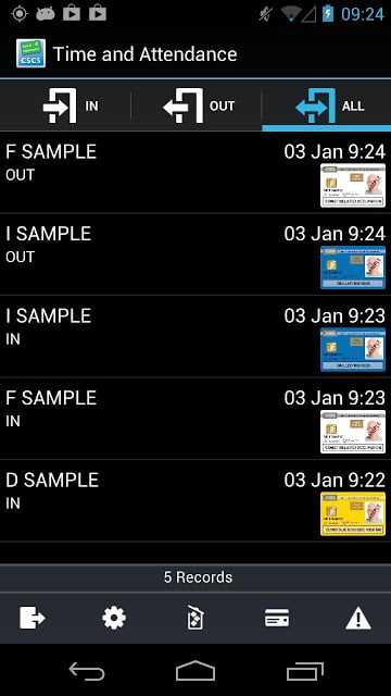 Time and Attendance截图6