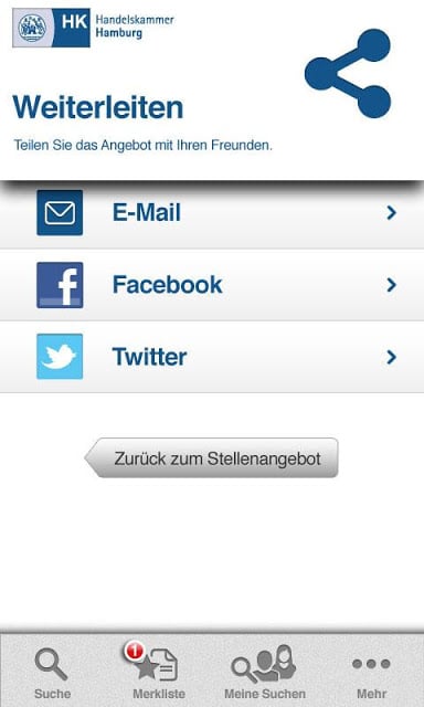 Lehrstellenb&ouml;rse mobil截图1