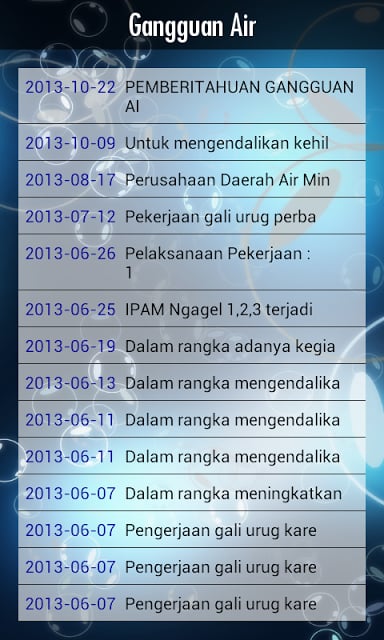 info PDAM Surabaya截图1