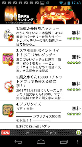 Hot Apps ランキング截图6