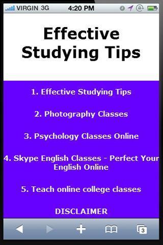 Effective Studying Tips截图1