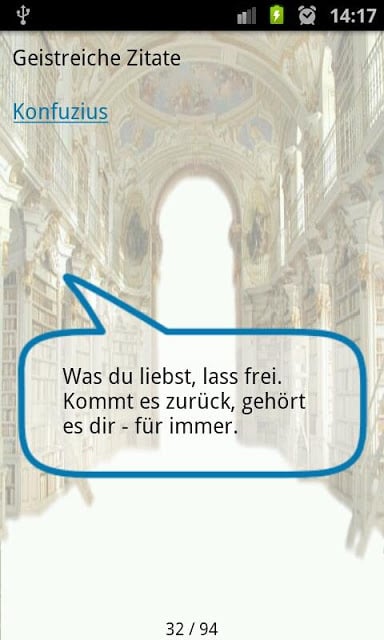 Zitate und Spr&uuml;che Bibliothek截图2