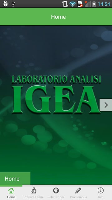 Laboratorio Igea截图2