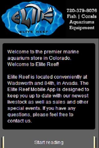 Elite Reef Marine Reef Store截图2