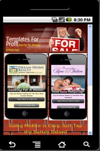 Mobile Templates For Profit截图1