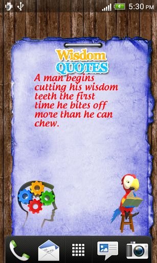 Wisdom Quotes Live WallPaper截图8