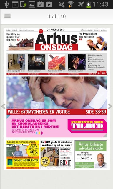 &Aring;rhus Onsdag Digital Avis截图4