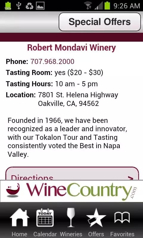 Napa and Sonoma WineCoun...截图1