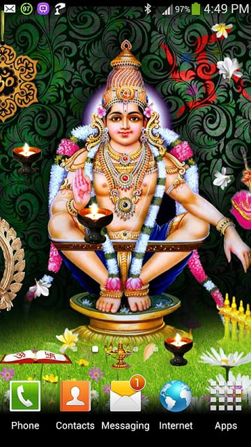 Lord Ayyappan Live Wallpaper截图3