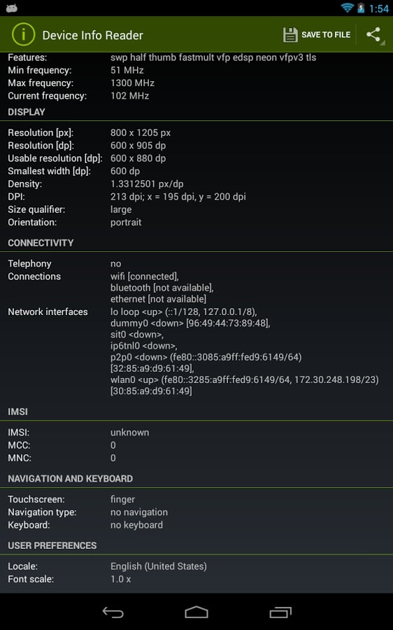 Device Info Reader截图3