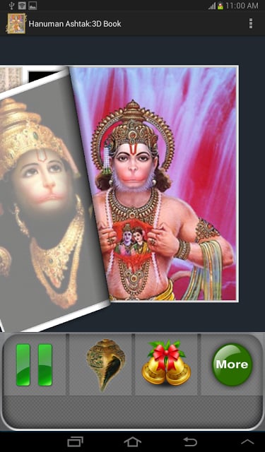 Hanuman Ashtak:3D Book截图5