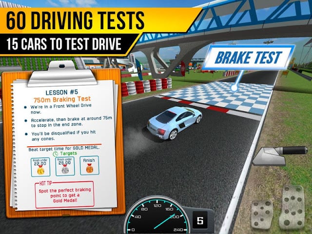 Driving School Test Car Racing截图8