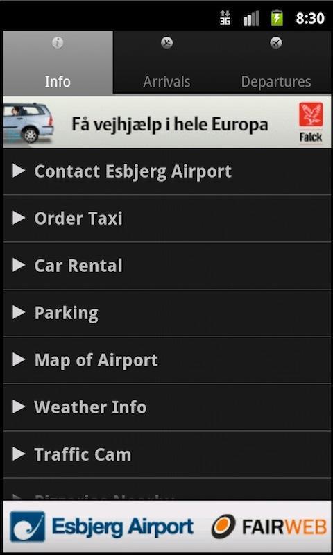 Esbjerg Airport截图2