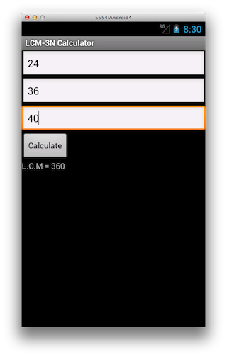 LCM-3N Calculator截图1