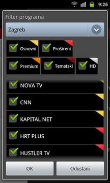 B.net TV raspored截图