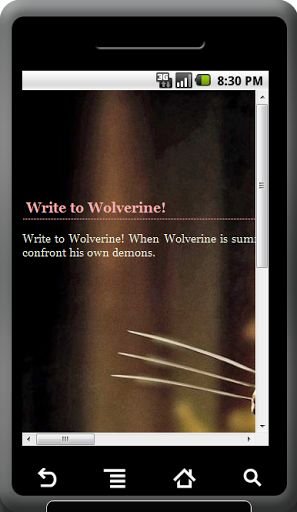Write to Wolverine截图1