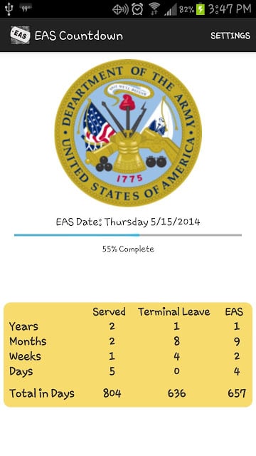 EAS/ETS Countdown截图1