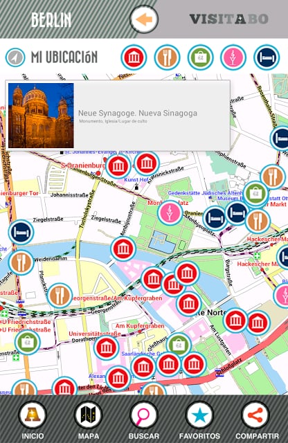 Berl&iacute;n mapa offline gratis截图5