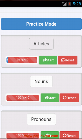 English Correction NHMCT Jee截图3