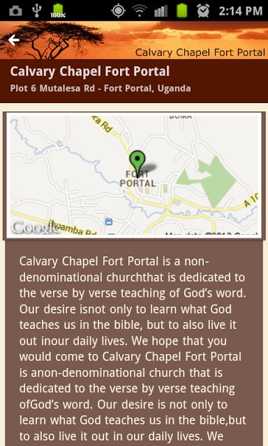 Calvary Chapel Fort Portal截图1