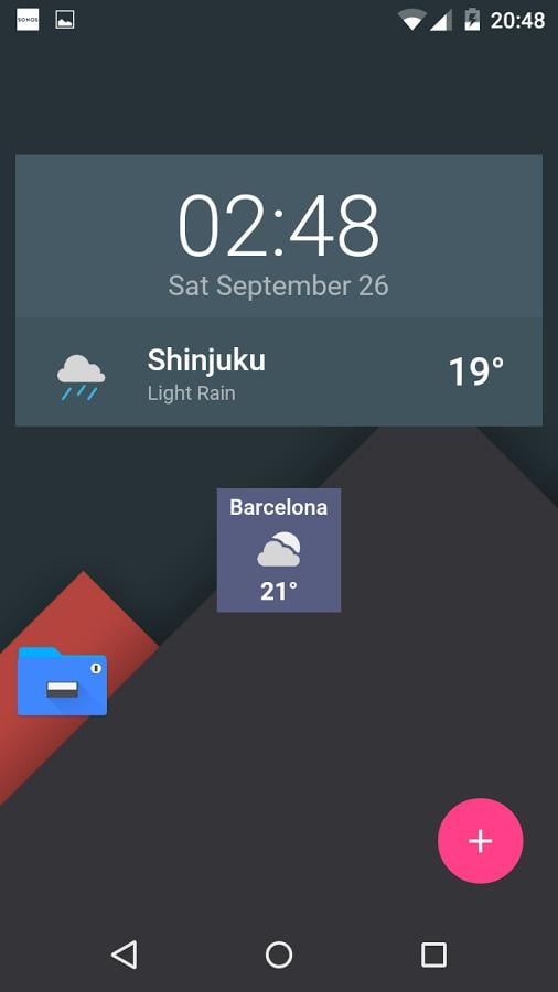 质感天气 for KLWP:Material Weather Komponent截图3