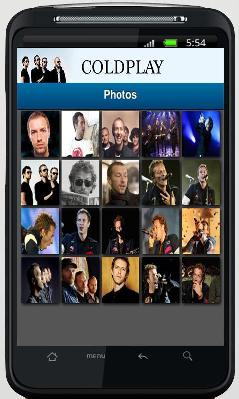 Coldplay App截图2