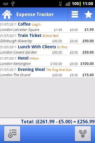 Expense Log FREE截图3