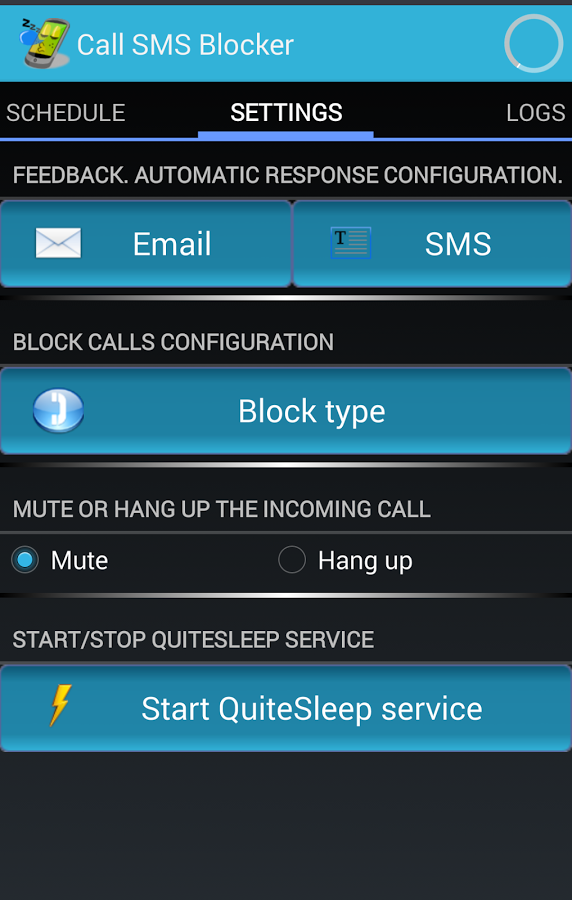 Call SMS Blocker截图2