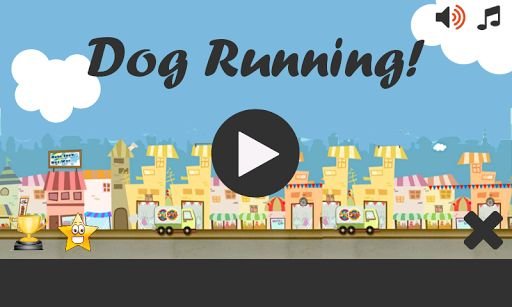 Dog Running in The City截图2