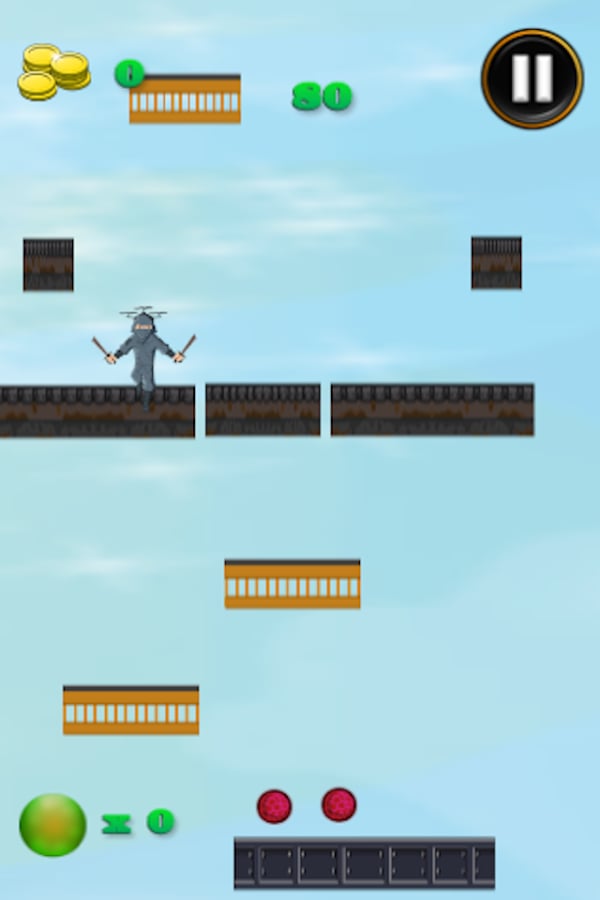 Ninja jump flying head F...截图2