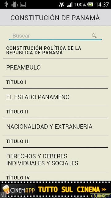 CONSTITUCI&Oacute;N DE PANAM&Aacute;截图4