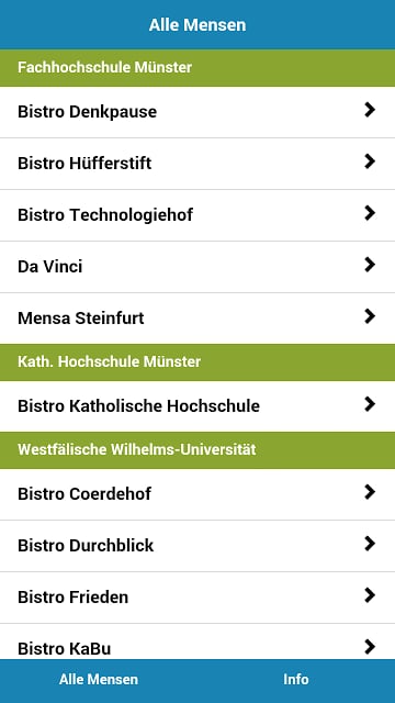 Mensa M&uuml;nster截图5