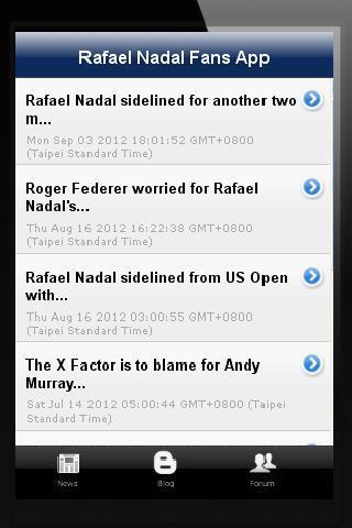 Rafael Nadal Fans App截图2