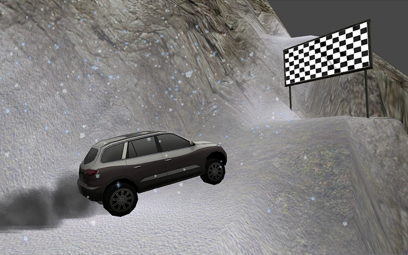 4x4 Car Hill Climb Racing截图1