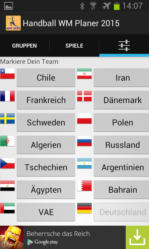 Handball WM Planer 2015截图4