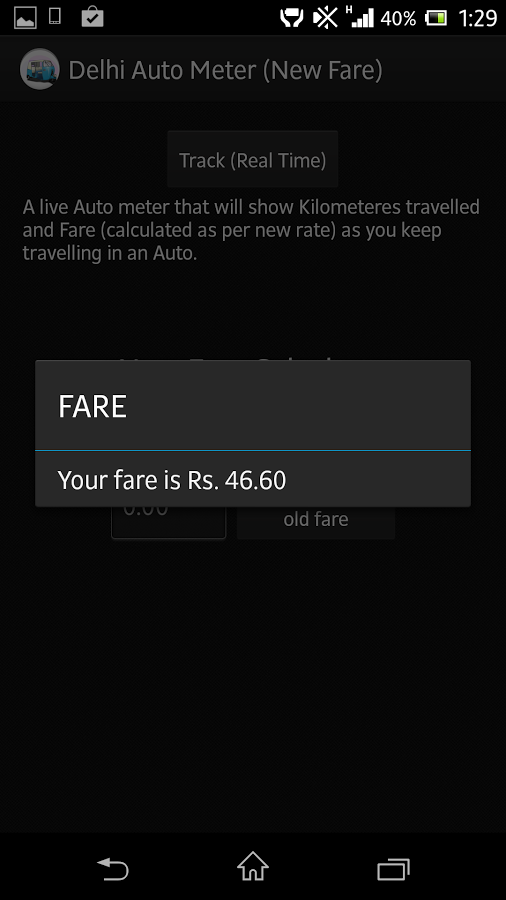 Delhi Auto Meter (New Fare)截图2