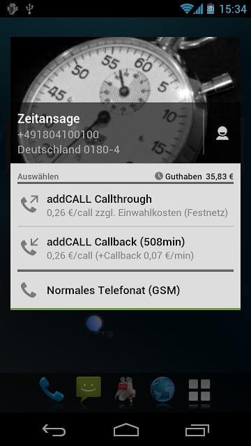 addCALL - G&uuml;nstig telefonieren截图4