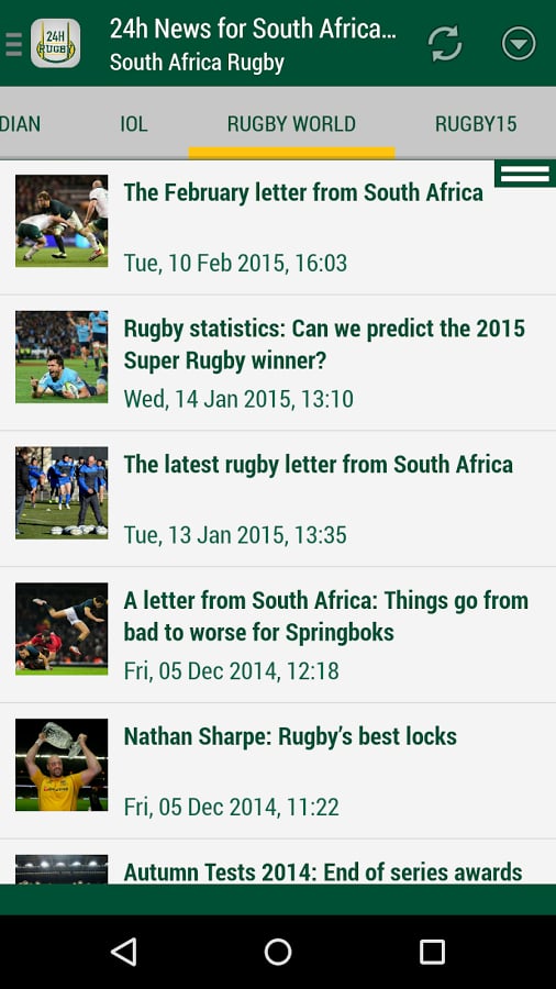 South Africa Rugby 24h截图5